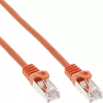 InLine ielāpu vads SF/UTP Cat.5e oranžs 0.25m