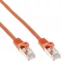 InLine ielāpu vads SF/UTP Cat.5e oranžs 0.25m