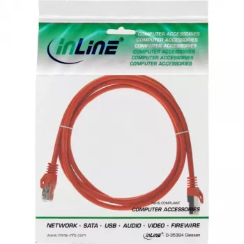 InLine ielāpu vads SF/UTP Cat.5e oranžs 0.25m