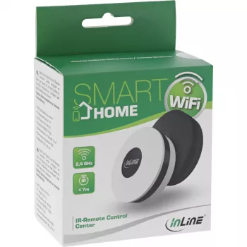 IR Remote Control Center InLine SmartHome 40163 Melns