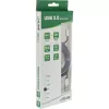 InLine Micro-USB 2.0 kabelis, USB Type A / Micro B M/M, melns/alu, elastīgs, 2 m