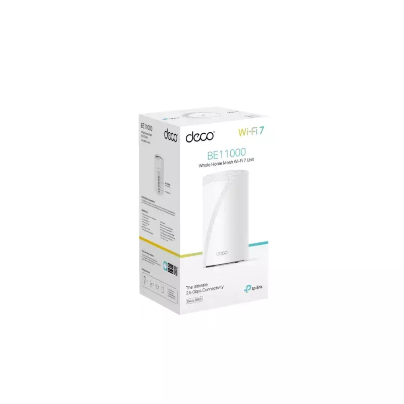 Tīkla sistēma TP-Link Deco BE65 Trīsjoslu 2.4 GHz 5 GHz 6 GHz Wi-Fi 7