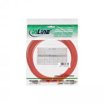 InLine optiskās šķiedras dupleksais kabelis LC/LC 62.5/125 µm OM1 0,5 m