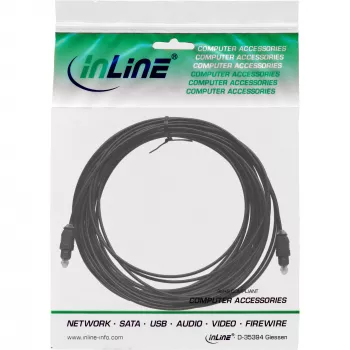 InLine Optiskais audio kabelis Toslink vīrišķais / vīrišķais 10m