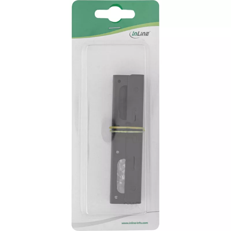 InLine 2.5 collu HDD / SSD uz 3.5 collu HDD izmēra kronšteinu komplekts, tikai kronšteins un skrūves