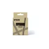Label Tape Epson LK-6BKP Melns Gold 2.4cm Thermal Transfer