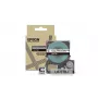 Etiķešu lente Epson LK-5TBJ melna caurspīdīga 1.8 cm