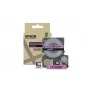 Lentas kasešu etiķešu lente Epson LK-4UBP melna violeta termiskā pārnese 1,2 cm