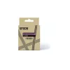 Lentas kasešu etiķešu lente Epson LK-4UBP melna violeta termiskā pārnese 1,2 cm