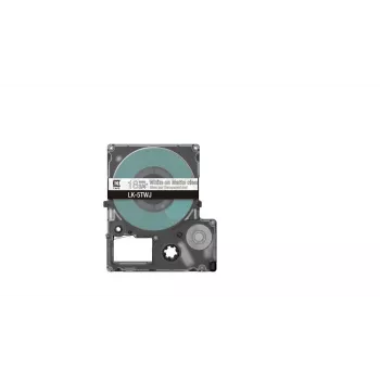 Epson LK-5TWJ caurspīdīga balta termopārneses lentes uzlīme 1,8 cm