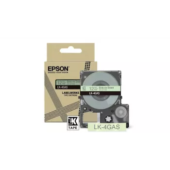 Lentu lente Epson LK-4GAS pelēka gaiši zaļa termotransfēra 1,2 cm