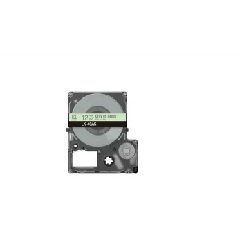 Lentu lente Epson LK-4GAS pelēka gaiši zaļa termotransfēra 1,2 cm