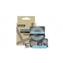 Etiķešu lente Epson LK-4LAS pelēka gaiši zila termopārnese 1.2 cm
