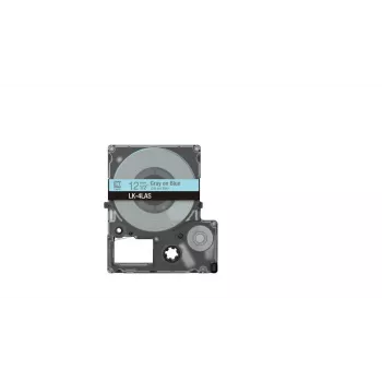 Etiķešu lente Epson LK-4LAS pelēka gaiši zila termopārnese 1.2 cm