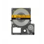 Līmlente etiķešu izgatavošanai Epson C53S672074 Melns uz dzeltena fona 1,8 cm