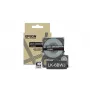 Etiķetes lente Epson LK-6BWJ balta/melna termopārnese 2,4 cm