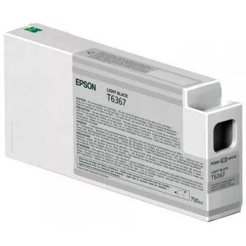 Epson Singlepack Light Melns T636700 UltraChrome HDR 700 ml