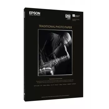 Epson Traditional Photo Paper, DIN A2, 330g/m², 25 loksnes