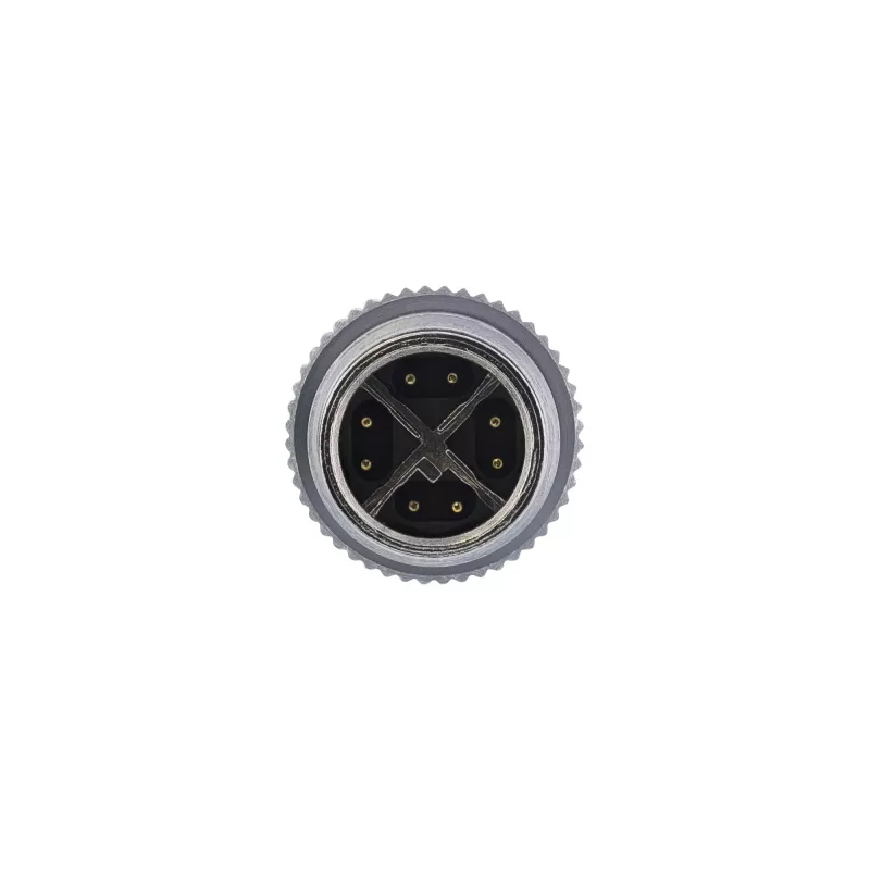 InLine Industrial tīkla kabelis, M12 8-pin X-coded male/male, Cat.6A PUR 7m