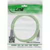 InLine Industrial tīkla kabelis, M12 8-pin X-coded male/male, Cat.6A PUR 1m
