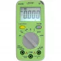 Multimeters InLine 43117A kabatas izmēra ar automātisko diapazonu, LCD 44x30 mm, AAA baterija, 130x62x27 mm