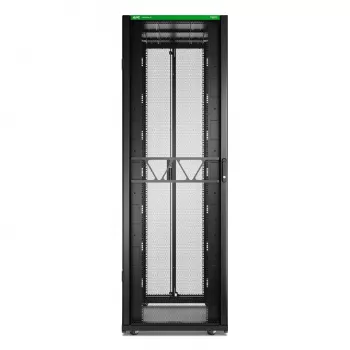 APC NetShelter SX Servera statnis Gen 2, 48U, 2258H x 750W x 1200D mm, ar sāniem, Melns