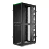 APC NetShelter SX Servera statnis Gen 2, 48U, 2258H x 750W x 1200D mm, ar sāniem, Melns