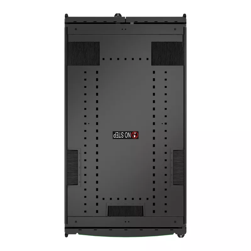 APC NetShelter SX Servera statnis Gen 2, 48U, 2258A x 600P x 1070D mm, ar sāniem, melns