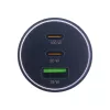 InLine USB automašīnas strāvas adapteris Power Delivery, 2x USB-C + QC USB-A, melns