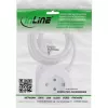 InLine Charging Cube InLine 16499A 3x iezemējuma kontaktligzda 2x USB-C 2x USB-A balta 2 m