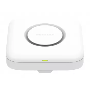 Bezvadu piekļuves punkts Netgear WBE718 — Trīsjoslu 2.4/5/6 GHz, 9400 Mbps, PoE, 1x 2.5GbE, balts