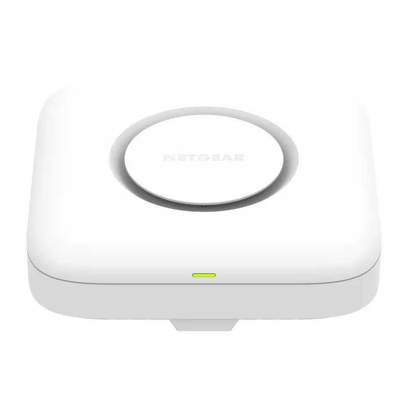 Bezvadu piekļuves punkts Netgear WBE718 — Trīsjoslu 2.4/5/6 GHz, 9400 Mbps, PoE, 1x 2.5GbE, balts