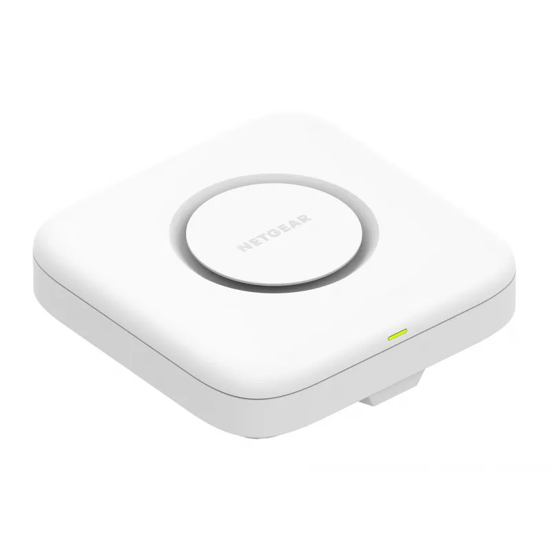 Bezvadu piekļuves punkts Netgear WBE718 — Trīsjoslu 2.4/5/6 GHz, 9400 Mbps, PoE, 1x 2.5GbE, balts