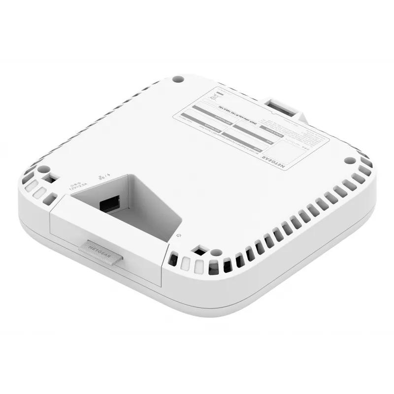 Bezvadu piekļuves punkts Netgear WBE718 — Trīsjoslu 2.4/5/6 GHz, 9400 Mbps, PoE, 1x 2.5GbE, balts
