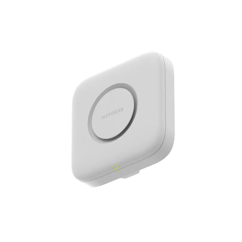 Bezvadu piekļuves punkts Netgear WBE718 — Trīsjoslu 2.4/5/6 GHz, 9400 Mbps, PoE, 1x 2.5GbE, balts