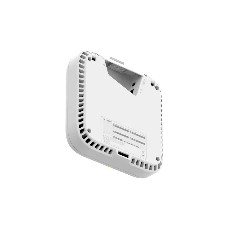 Bezvadu piekļuves punkts Netgear WBE718 — Trīsjoslu 2.4/5/6 GHz, 9400 Mbps, PoE, 1x 2.5GbE, balts