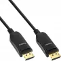 InLine DisplayPort 2.1 AOC kabelis, UHBR, melns 15m