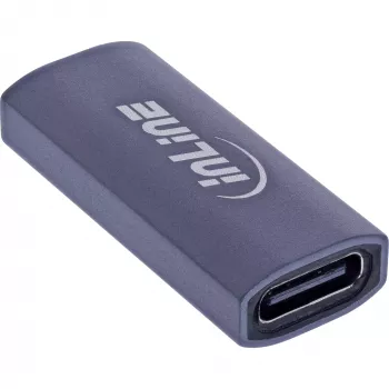 USB-C savienotāju adapteris InLine 35900E pelēks Savienotājs 1 USB-C Savienotājs 2 USB-C