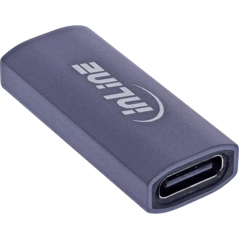 USB-C savienotāju adapteris InLine 35900E pelēks Savienotājs 1 USB-C Savienotājs 2 USB-C