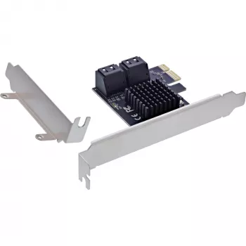 InLine SATA 6Gb/s kontrolieris ar 4 SATA pieslēgvietām PCI-Express 2.0