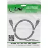 InLine HDMI kabelis, HDMI High Speed ar Ethernet, vīriešu / vīriešu, melns, 11m