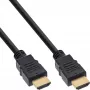 InLine HDMI kabelis, HDMI High Speed ar Ethernet, vīriešu / vīriešu, melns, 22m