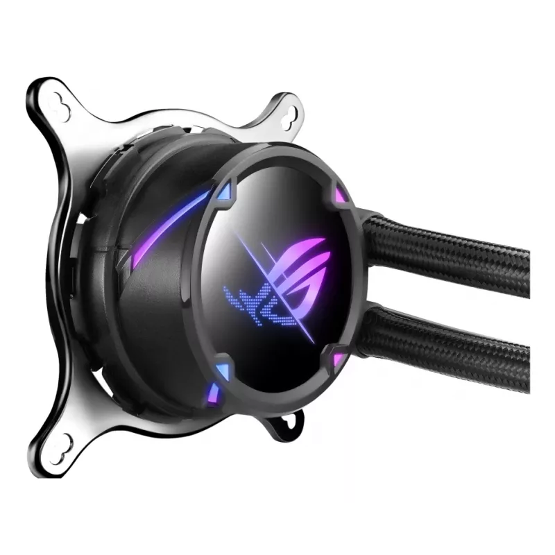 ASUS ROG STRIX LC II 240 procesora integrēta šķidruma dzesēšana 12 cm melna