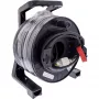 Tīkla kabeļa spole InLine Harting Cat.6A RJ-45 50m Melna