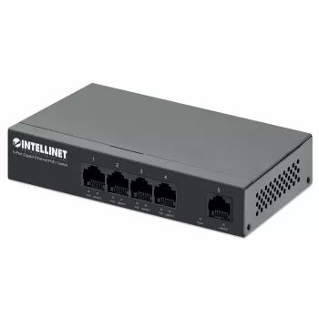 Intellinet 561792 tīkla slēdzis, Gigabit Ethernet (10/100/1000), Power over Ethernet (PoE), melns