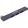 InLine plāns USB-C centrmezgls, 4 porti, USB 3.0 + 3x USB 2.0, plāns dizains