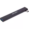 InLine plāns USB-C centrmezgls, 4 porti, USB 3.0 + 3x USB 2.0, plāns dizains
