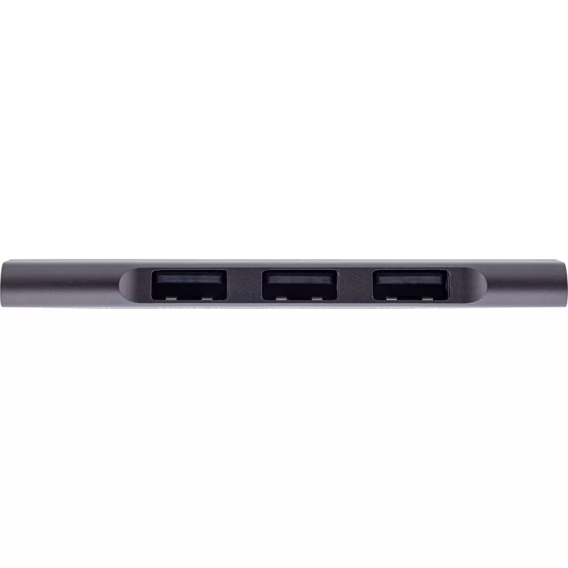 InLine plāns USB-C centrmezgls, 4 porti, USB 3.0 + 3x USB 2.0, plāns dizains