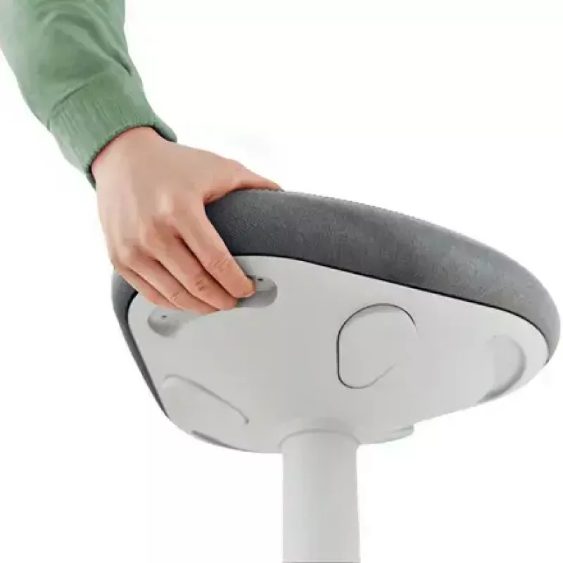 Biroja krēsls Leitz 65450085 Polsterēts sēdeklis Pelēks Plastmasas rāmis