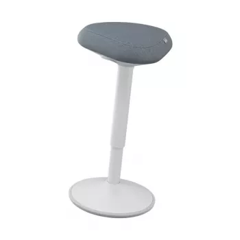 Biroja krēsls Leitz 65450085 Polsterēts sēdeklis Pelēks Plastmasas rāmis